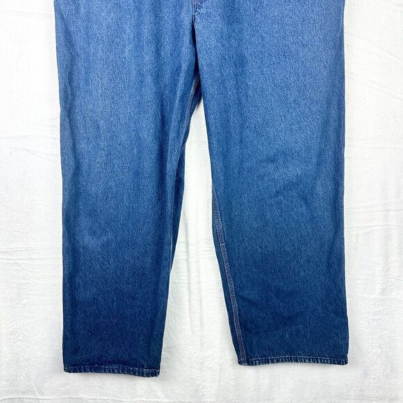 OshKosh B'Gosh Vintage Men's Carpenter Overall Bibs Size 42 Union Made Vestbak - Picture 6 of 10